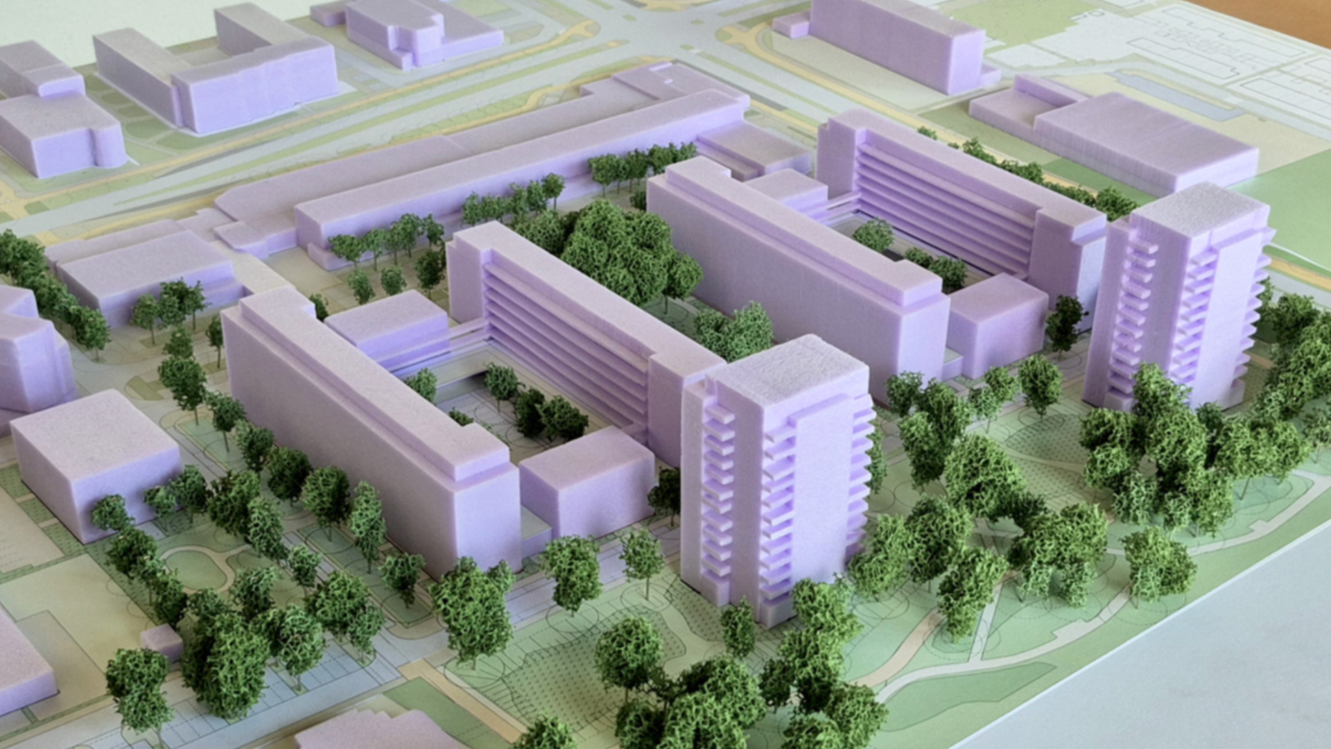 Voorbeeld van het voorlopig ontwerp Hoornes Centrum